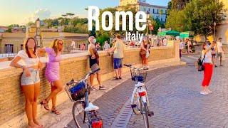 Rome, Italy  - Evening Walk - September 2021 - 4K-HDR Walking Tour (▶103min)