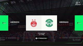 Aberdeen vs Hibernian - Scottish Premiership - 21st December 2024 Full Match 4K - FC 25