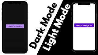 Enable and Disable Dark Mode on Android Programmatically