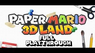 Paper Mario 3D Land - Full Playthrough