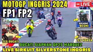 BRUTALBERITA MOTOGP HARI INI,FP1 FP2 MOTOGP INGGRIS 2024, BAGNAIA MARQUEZ DUCATI, MOTOGP HARI INI