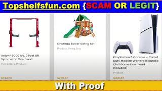 Topshelfsfun Reviews (June 2024) - Is This An Authentic Site? Find Out! | Website Scam Detector