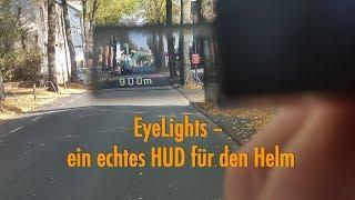 EyeLights - HUD-Display für Motorradhelme im Test