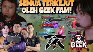 SEMUA DIBUAT TERKEJUT OLEH GEEK FAM !! WHAT THE .... GEEK FAM VS FNATIC ONIC MATCH 2 - MPL S14