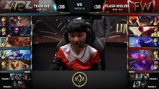 WE 957 Kled VS  FW MMD Rumble  Highlights   2017 MSI Group Stage D1 WE vs Flash Wolves