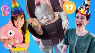 Avatar Baby goes to Oz Comic-Con | Double  Birthday - Aliyah turns 9 - Josh turns 17