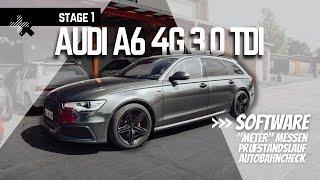 AUDI A6 4G 3.0 TDI | SCHAFFEN WIR TATSÄCHLICH 25% MEHR LEISTUNG? | AUTOBAHNCHECK + "METER" MESSEN 