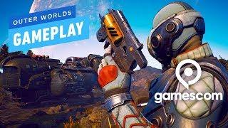 6 Minutes of Outer Worlds Gameplay - Gamescom 2019