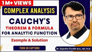 Cauchy's Integral Formula For Analytic Function | Example & Solution