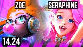 ZOE & Caitlyn vs SERAPHINE & Miss Fortune (SUP) | KR Diamond | 14.24