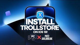 Install Trollstore on iOS 17 & 18 without jailbreak or PC | Install IPA Files on iPhone & iPad