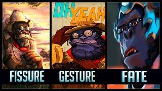 Fissure vs Fate vs Gesture - Gods of Winston  | Overwatch Moments