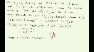 Commutative Algebra & Schubert Calculus - Patricia Klein (pt 2)