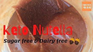 The best homemade Nutella⎪Sugar-free, Dairy-free, Keto friendly