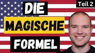 Englisch lernen für Anfänger - Die MAGISCHE Formel  Präsens & Vergangenheit