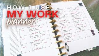 How I Set Up my Work and YouTube planner