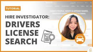 How to Search for Driver's License Number? | Searchbug Tutorials