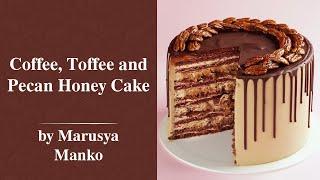 Stunning honey cake video-class by chef Marusya Manko | preview #KICA #MarusyaManko #honeycake