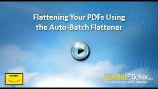 Flattening Your PDF Files