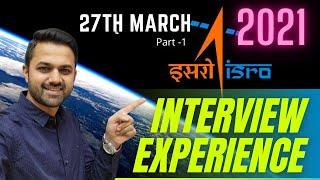 ISRO Interview Experience | Important for ISRO 2021 Written | Important Questions #SAKETVERMA​ #ISRO