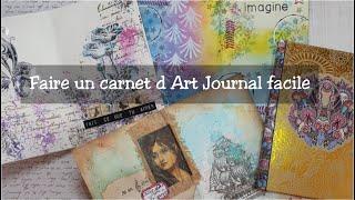 Faire un carnet d Art journal facile