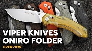 Viper Knives Oniro - MagnaCut EDC Folding Knife - Overview