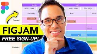 How to Signup to FigJam for FREE!