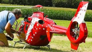 LARGEST RC Helicopters in Switzerland - Loorholz 2024 Flying Days