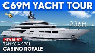 Inside Most Expensive SuperYacht at the Show! Yacht Tour