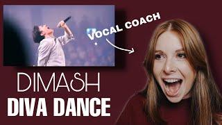 Vocal Coach reacts to Dimash-"Diva Dance"