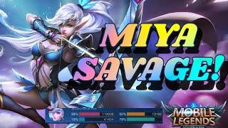 Miya Savage Mobile Legends/Miya best build 2021/Miya Savage 2021/Miya WTF Moments 2021