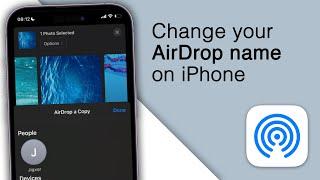 How to Change AirDrop Name on ANY iPhone [2023]