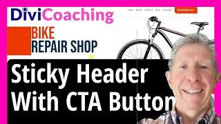 How to Create a Sticky Divi Theme Builder Header with CTA Button