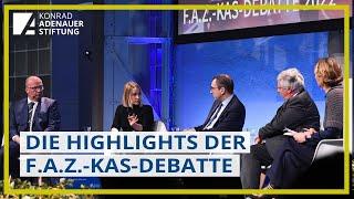 F.A.Z.-KAS-Debatte 2022: Unsere Highlights