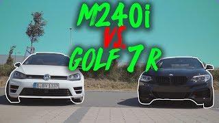 BMW M240i vs VW Golf 7R - Das sind unsere Autos!