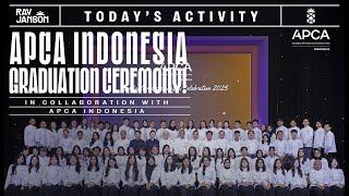 APCA INDONESIA GRADUATION CEREMONY | RAY JANSON RADIO