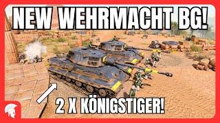 NEW WEHRMACHT BATTLEGROUP! (BIG NEW GAME UPDATE) - 4vs4 - Wehrmacht - Company of Heroes 3