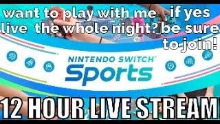 Nintendo Switch sports #6 (12 hours live stream)