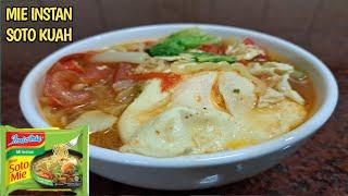 RAHASIA BIKIN MIE INSTAN SOTO ENAK BIKIN NAGIH ‼️ CARA MASAK INDOMIE SOTO ENAK KUAHNYA SEGER