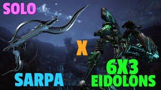 Warframe | Eidolon 6x3 Solo | SARPA | No Riven/Bless/Cipher/Pads