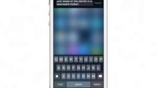 Interactive Message Notifications for iOS 7