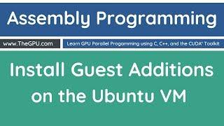 Install Guest Additions on an Ubuntu VirtualBox VM