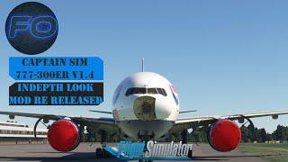 UPDATED Captain Sim 777-300ER V1.4 MOD is working again!