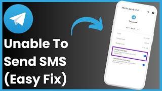 Telegram Unable To Send SMS Please try again later - Easy fix