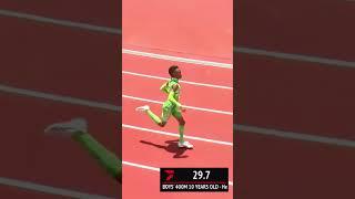 The Fastest 10-Year-Old In World History #runningmotivation #run #sports