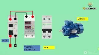 single phase motor with voltage protection || voltage protection single phase motor