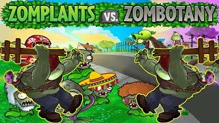 Plants vs Zombies Zombotany Mod Gameplay Zombotany 2 Giga Gargantuar Vs Giga Gargantuar