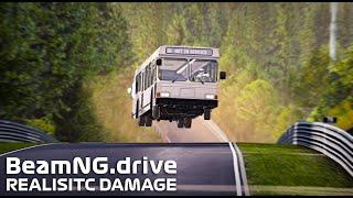 NURBURGRING Jump Compilation BUT With REALISTIC DAMAGE MODEL #7 | BeamNG Drive