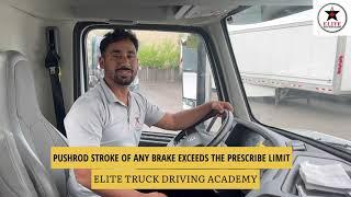 PUSHROD STROKE OF ANY BRAKE EXCEEDS THE PRESCRIBE LIMIT | TRUCK INSPECTION | 2022 | BRAMPTON, ON