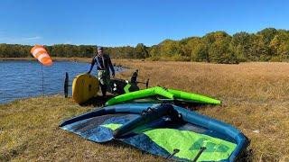 Первые шаги!!! WINGFOIL KAMCHATKA.